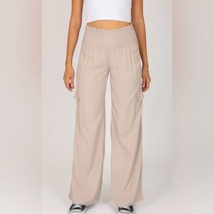 Rewash Boardwalk Wide Leg W/ Utility Pockets